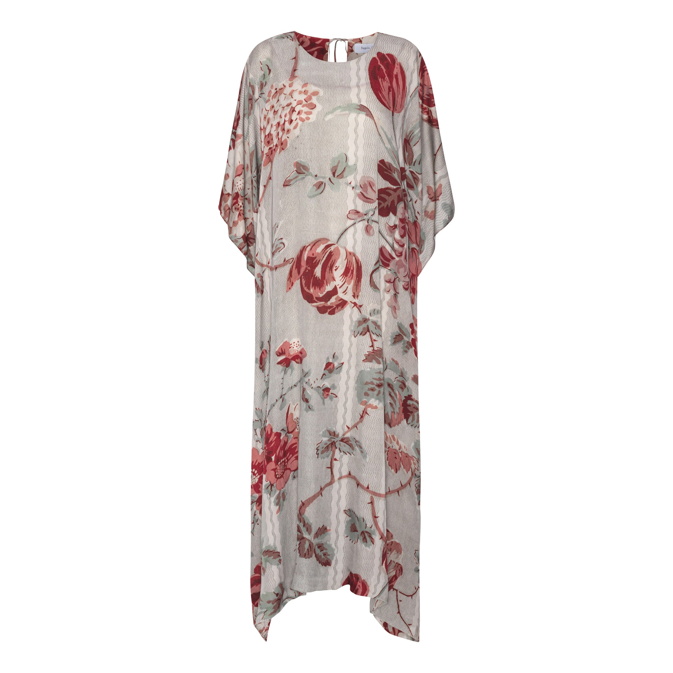 Tapis Noir Alana Kaftan Dress Grå