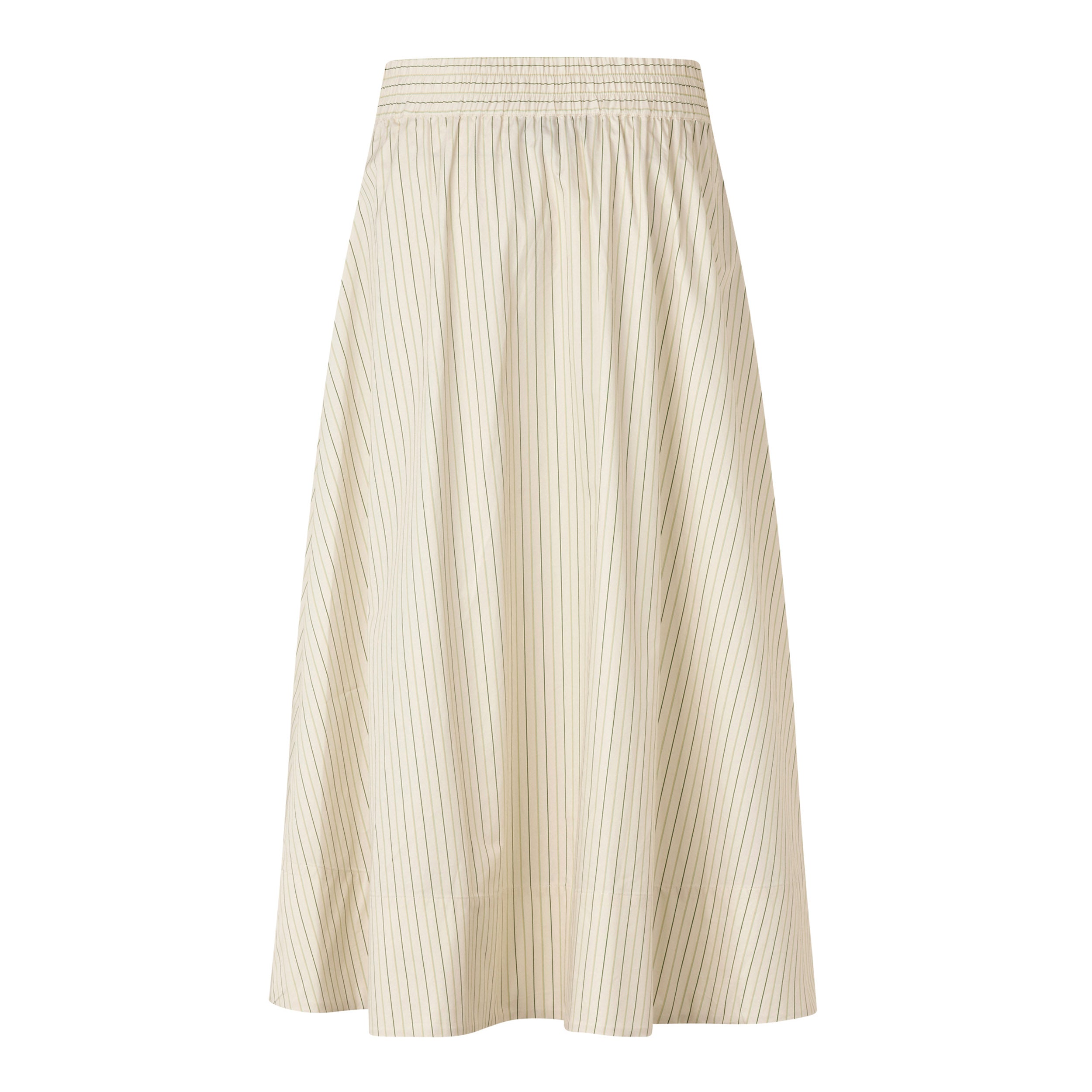 Tapis Noir Cate Bomuld Nederdel - Grøn Skirt Grøn Stribe