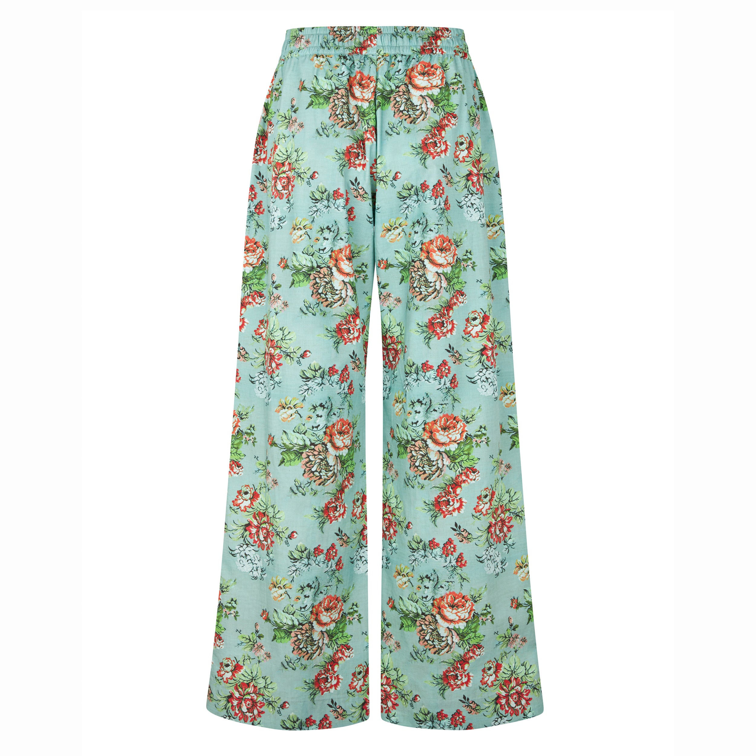 Tapis Noir Catrin Cotton Pants - Green Pants Grøn