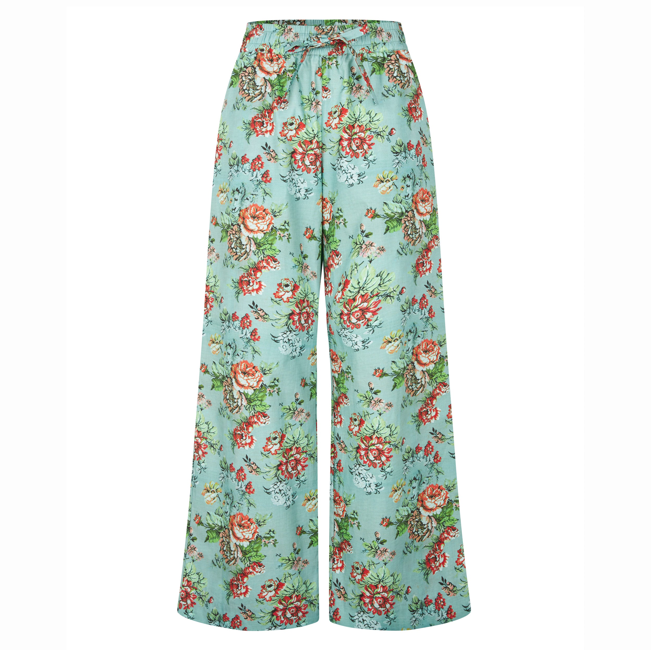 Tapis Noir Catrin Cotton Pants - Green Pants Grøn