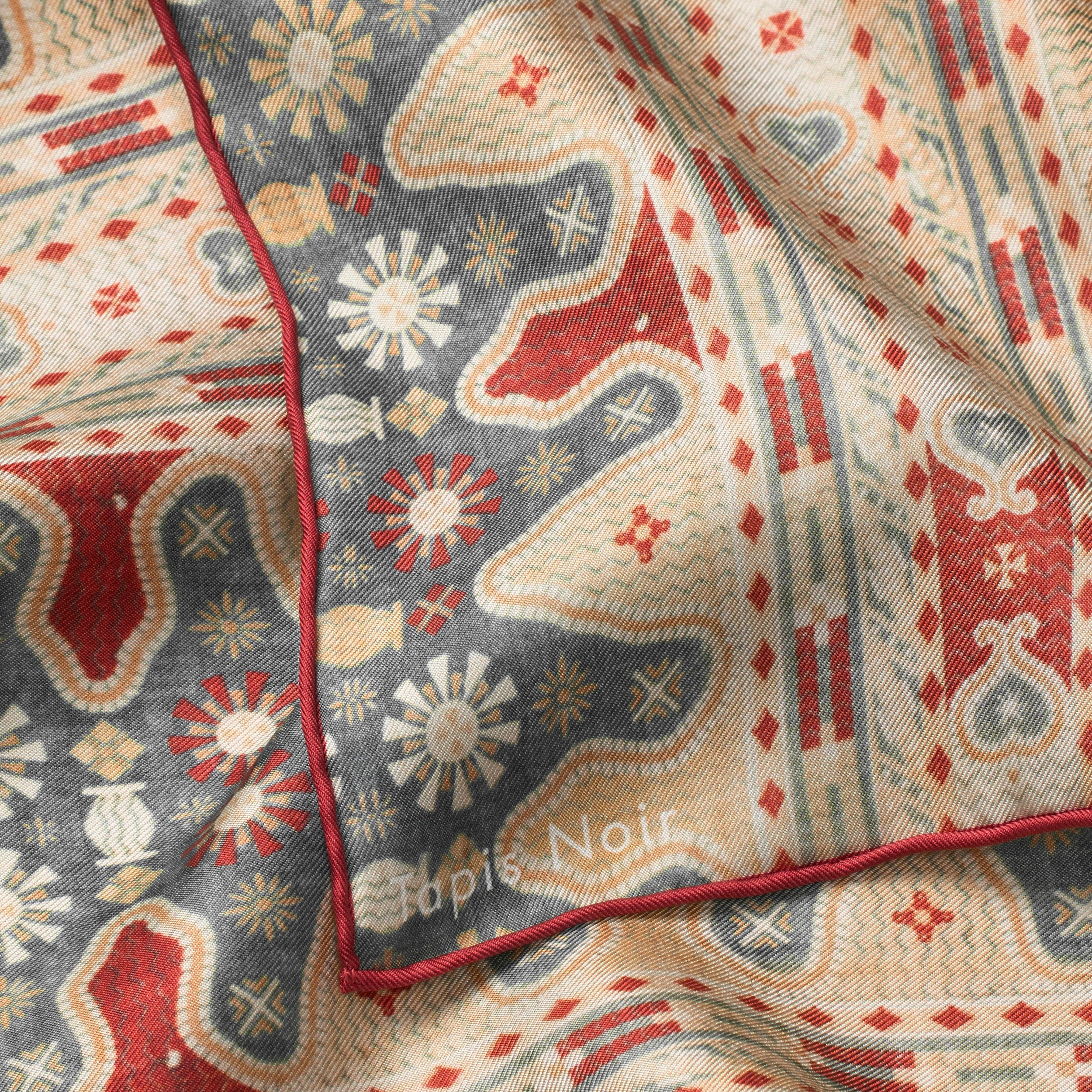 Tapis Noir Classical Elinor Scarf Classical Grøn