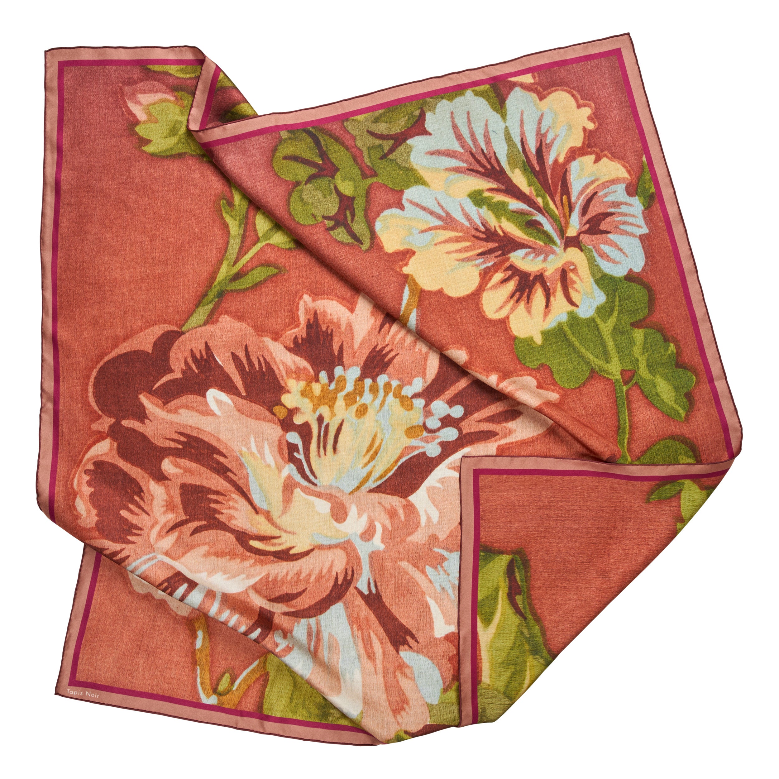 Tapis Noir Klassisk Evenlyn Tørklæde Classical Rød