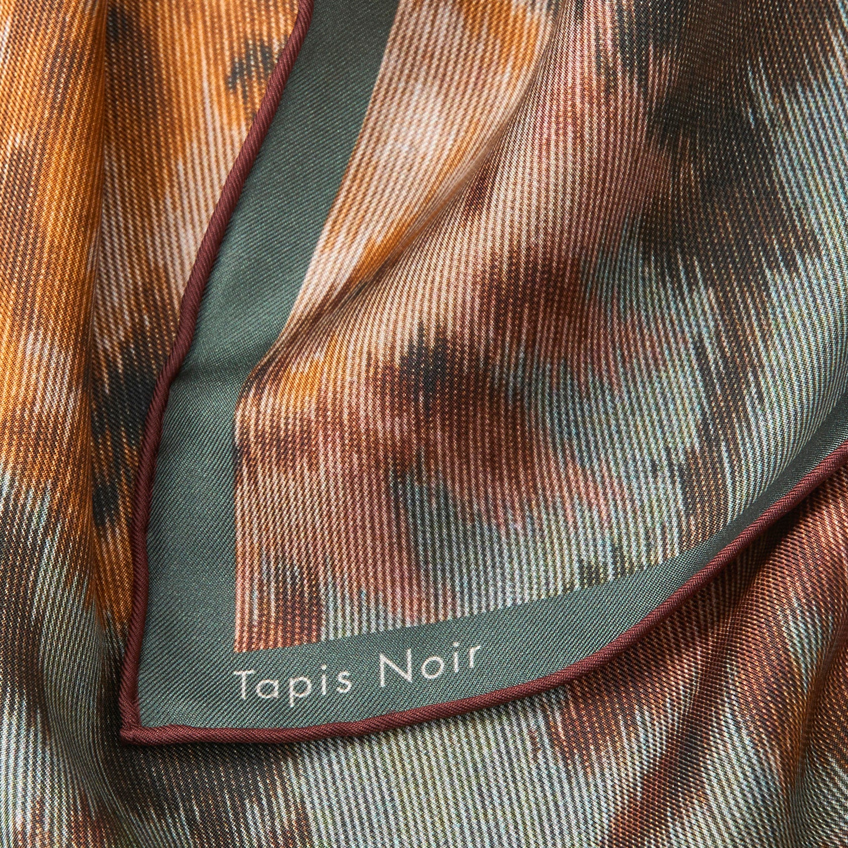 Tapis Noir Klassisk Lille Dani Tørklæde Classical Small Mørkeblå