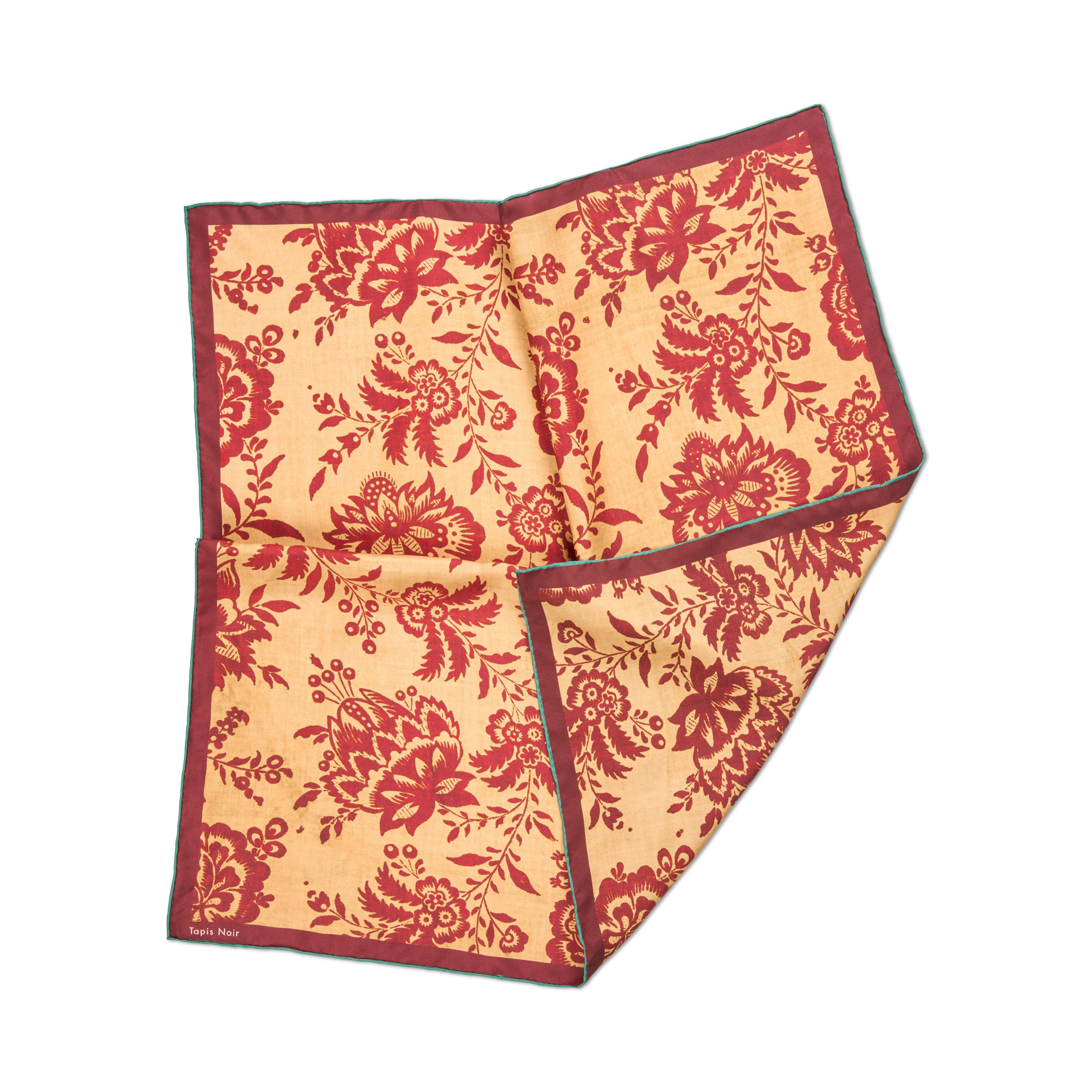 Tapis Noir Klassisk Lille Georgia Tørklæde Classical Small Gul