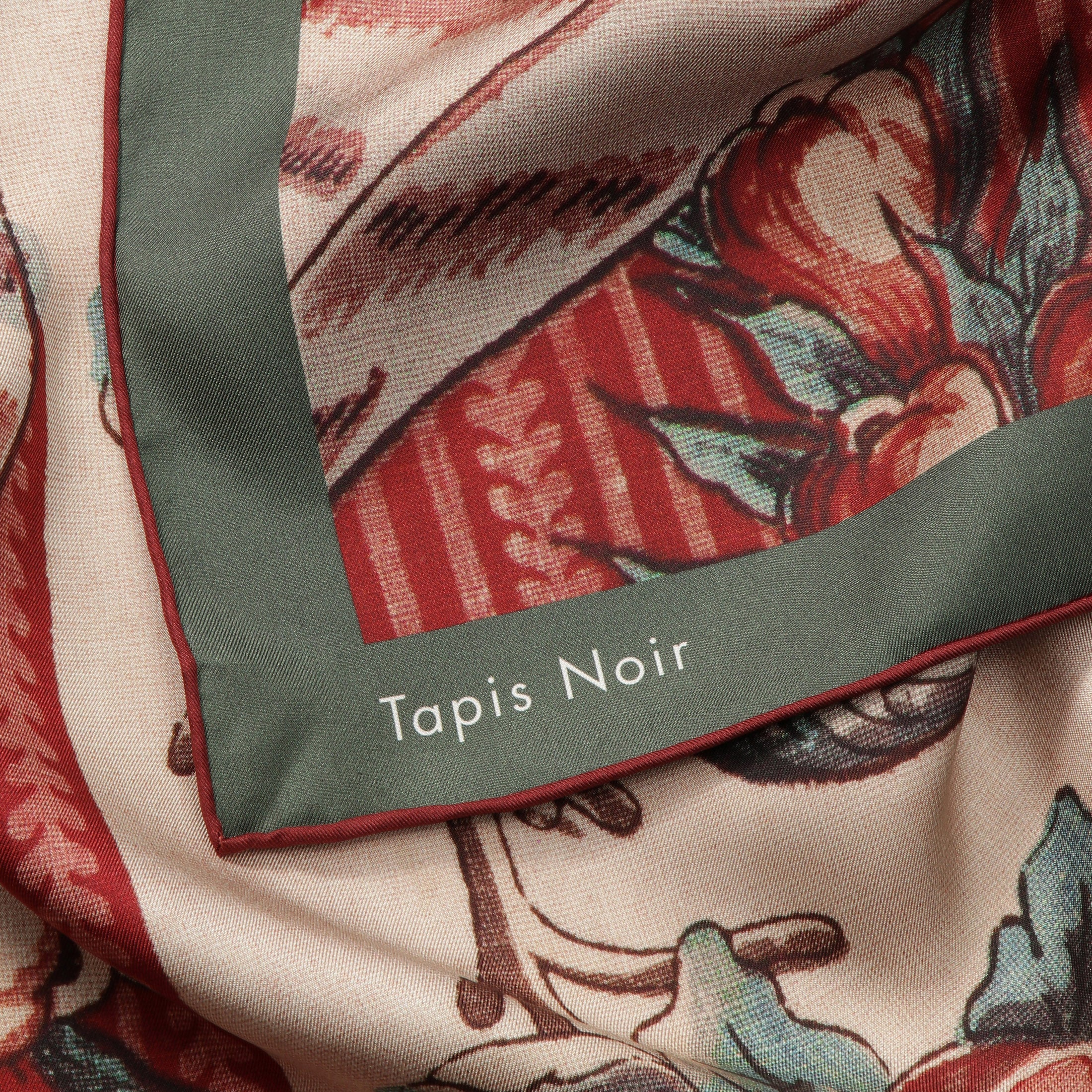 Tapis Noir Klassisk Papegøje Tørklæde Classical Beige