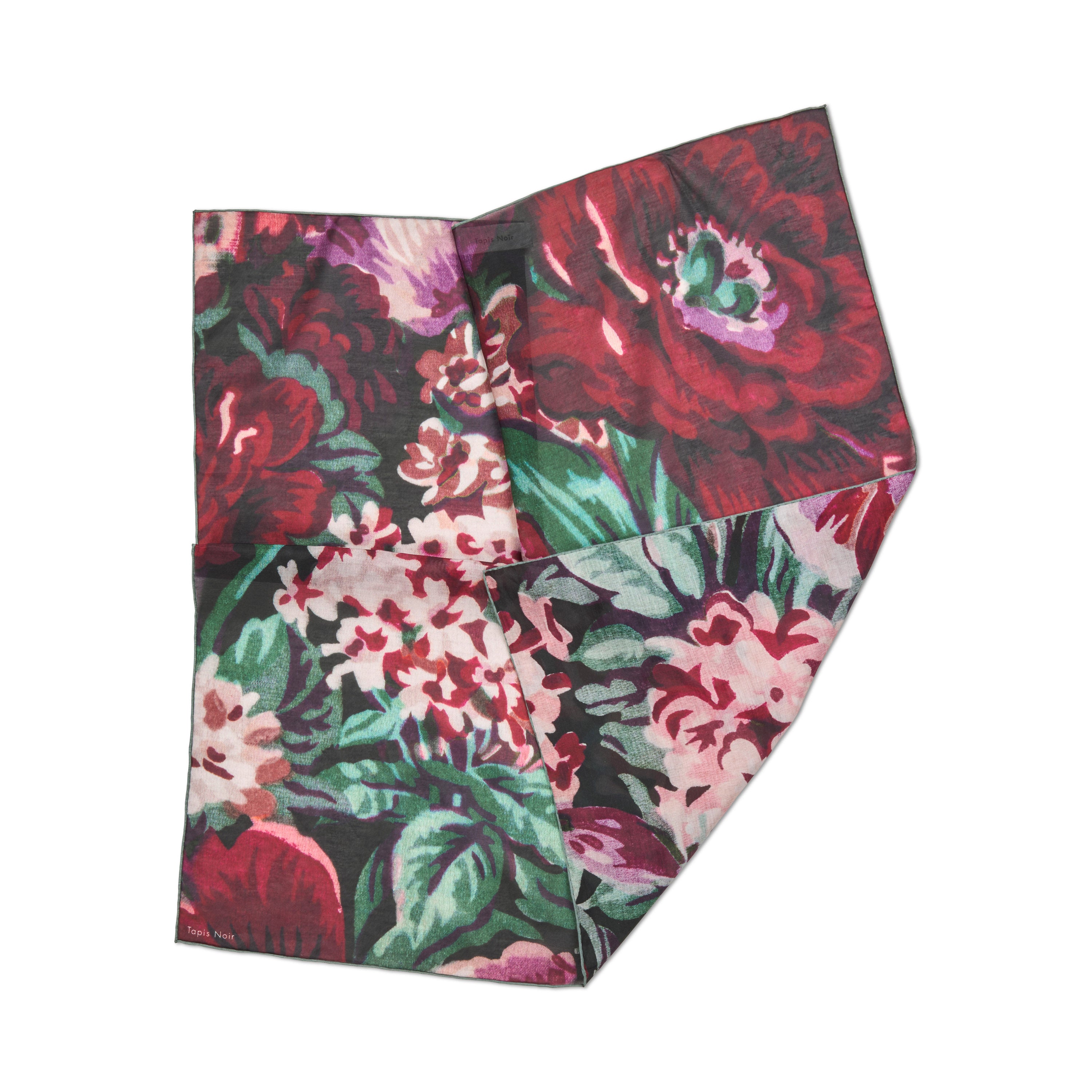 Tapis Noir Let Småt Gwendolyn Tørklæde Light Small (67x67cm) Purple