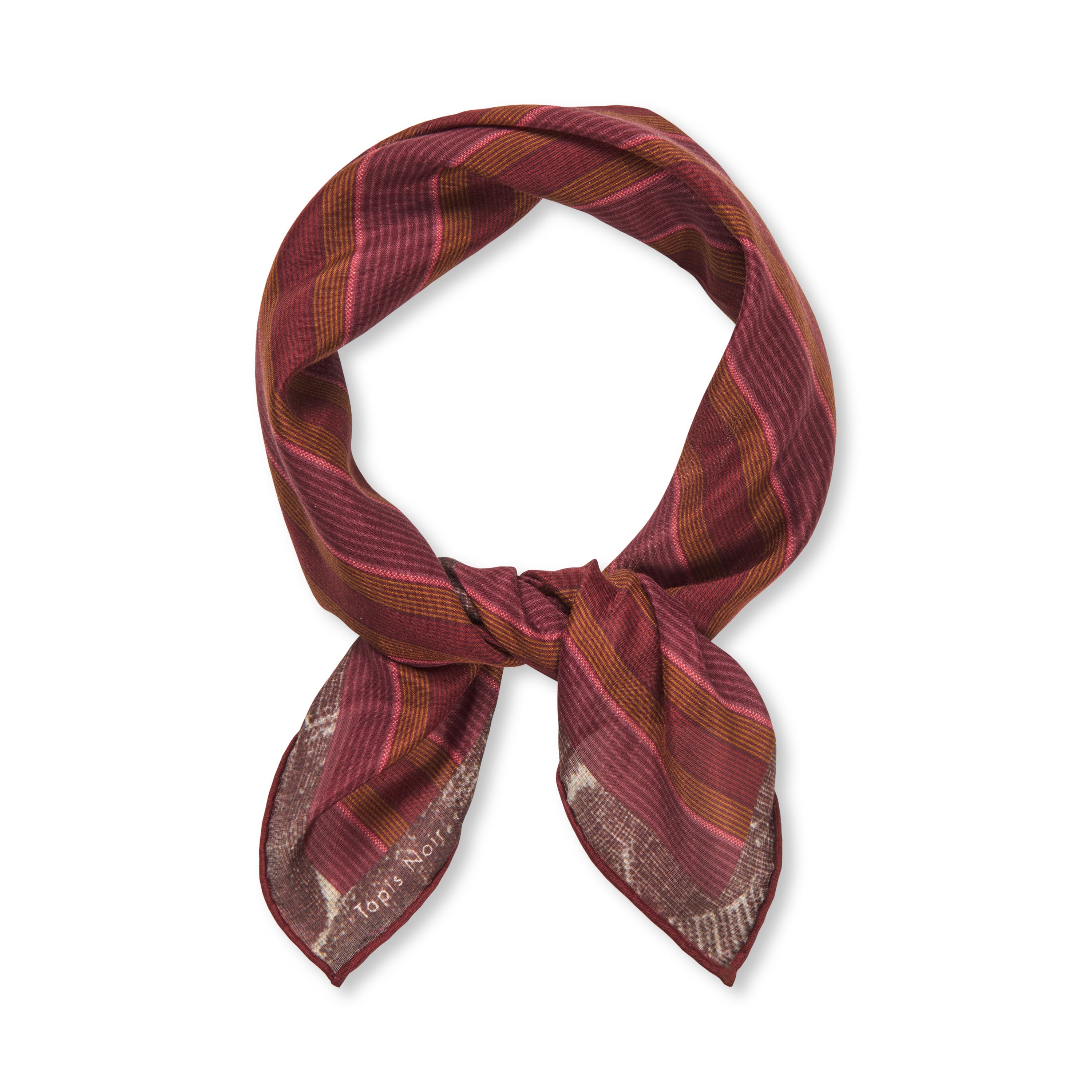 Tapis Noir Lommetørklæde Gabrielle Handkerchief Purple