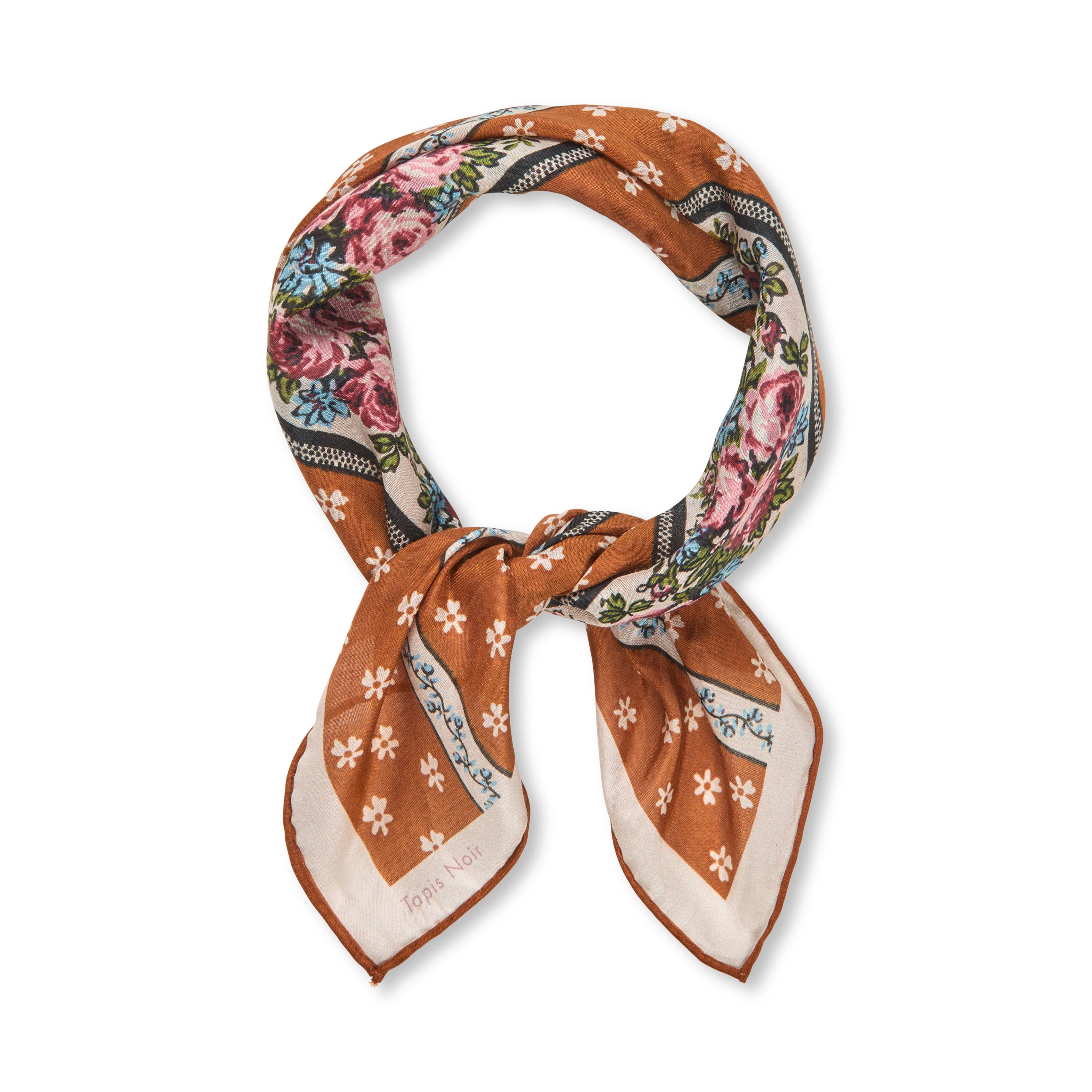 Tapis Noir Lommetørklæde Grace Handkerchief Orange