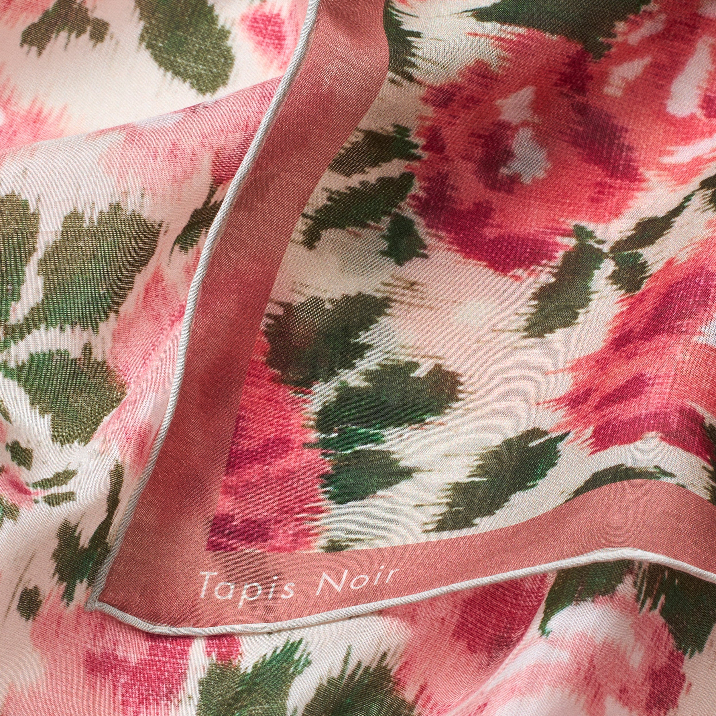 Tapis Noir Stort Let Gult Tørklæde Light (85x85cm) Lyserød