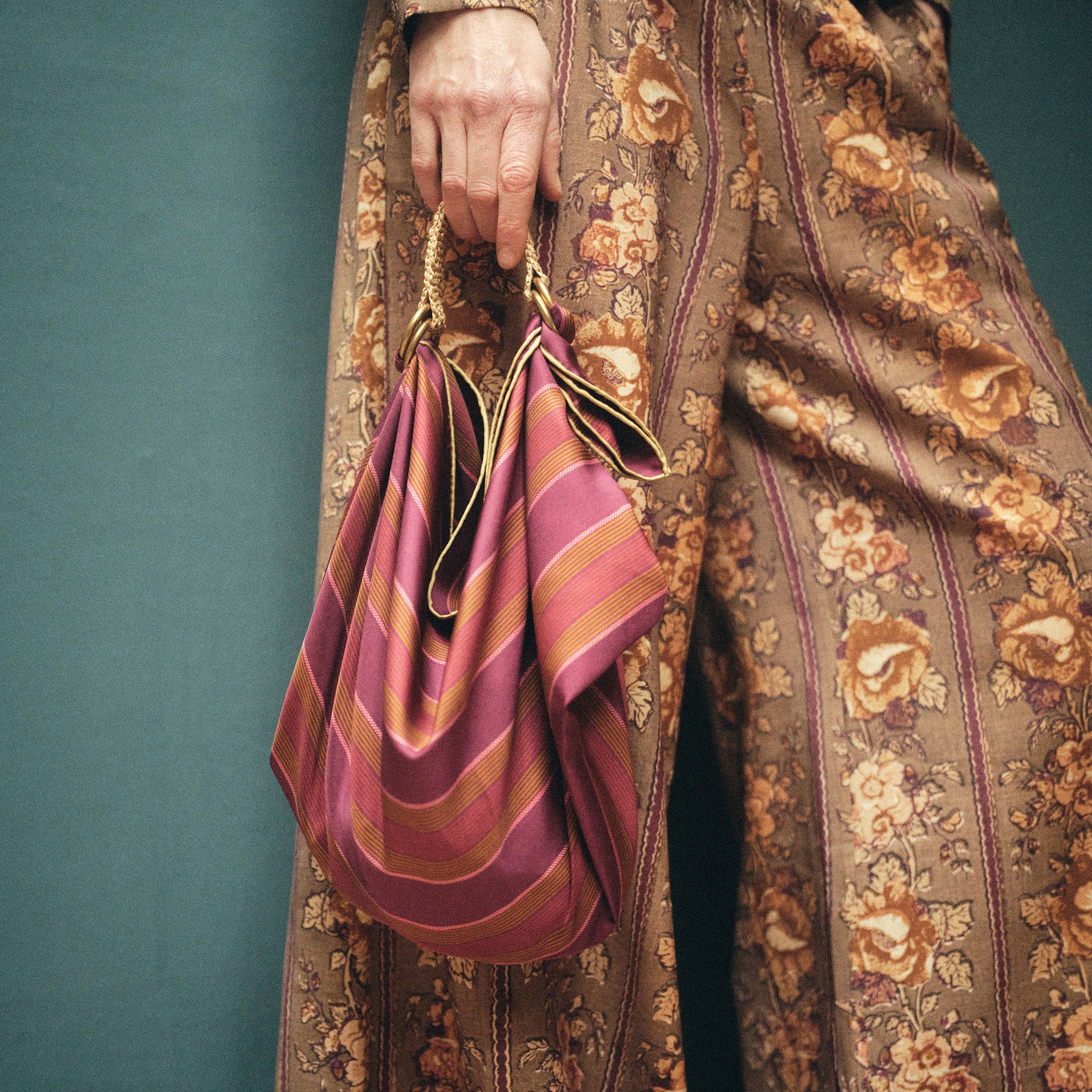 Tapis Noir Adele Short Wicker Handle Other Beige