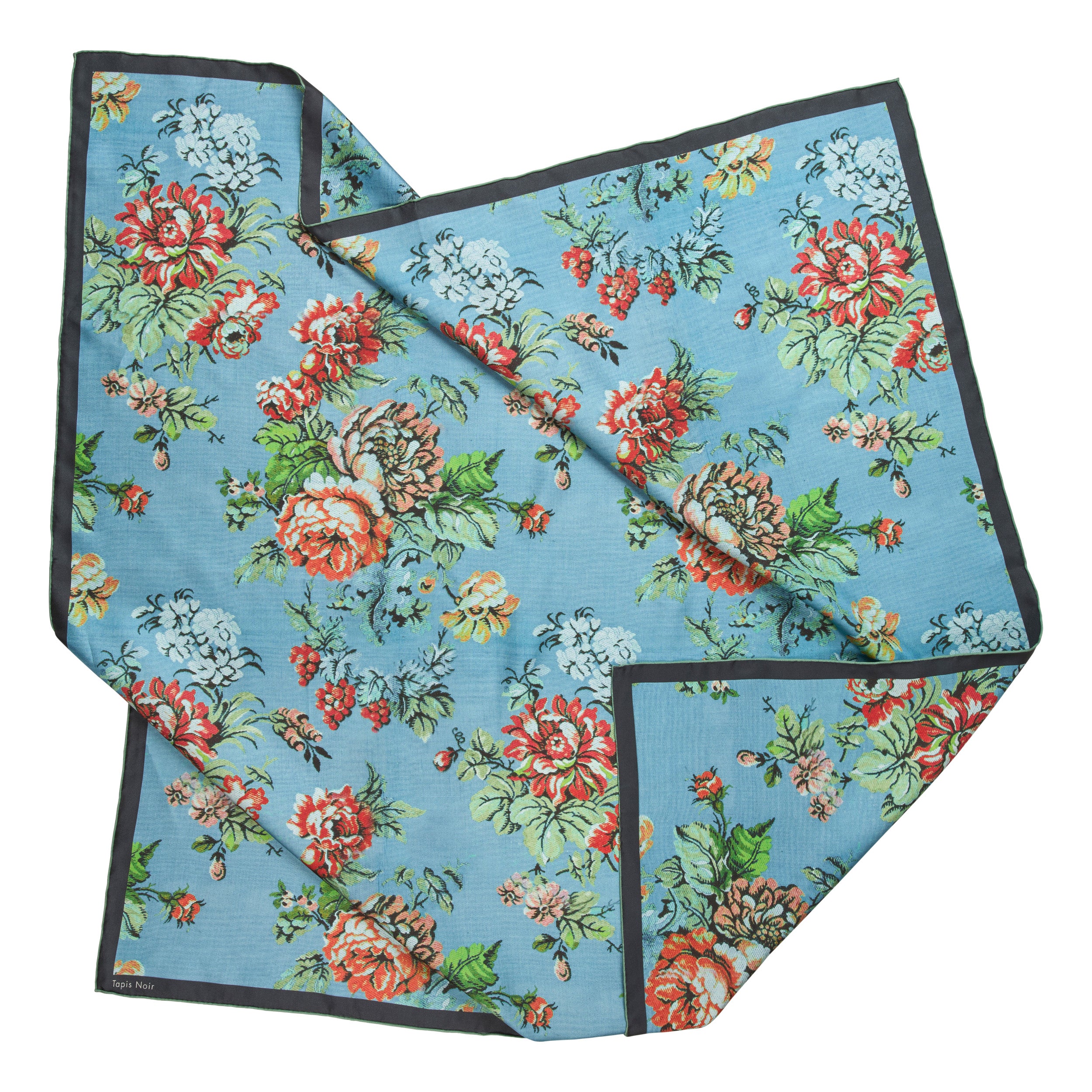 Tapis Noir Classical Elisabeth Scarf Classical Mørkeblå