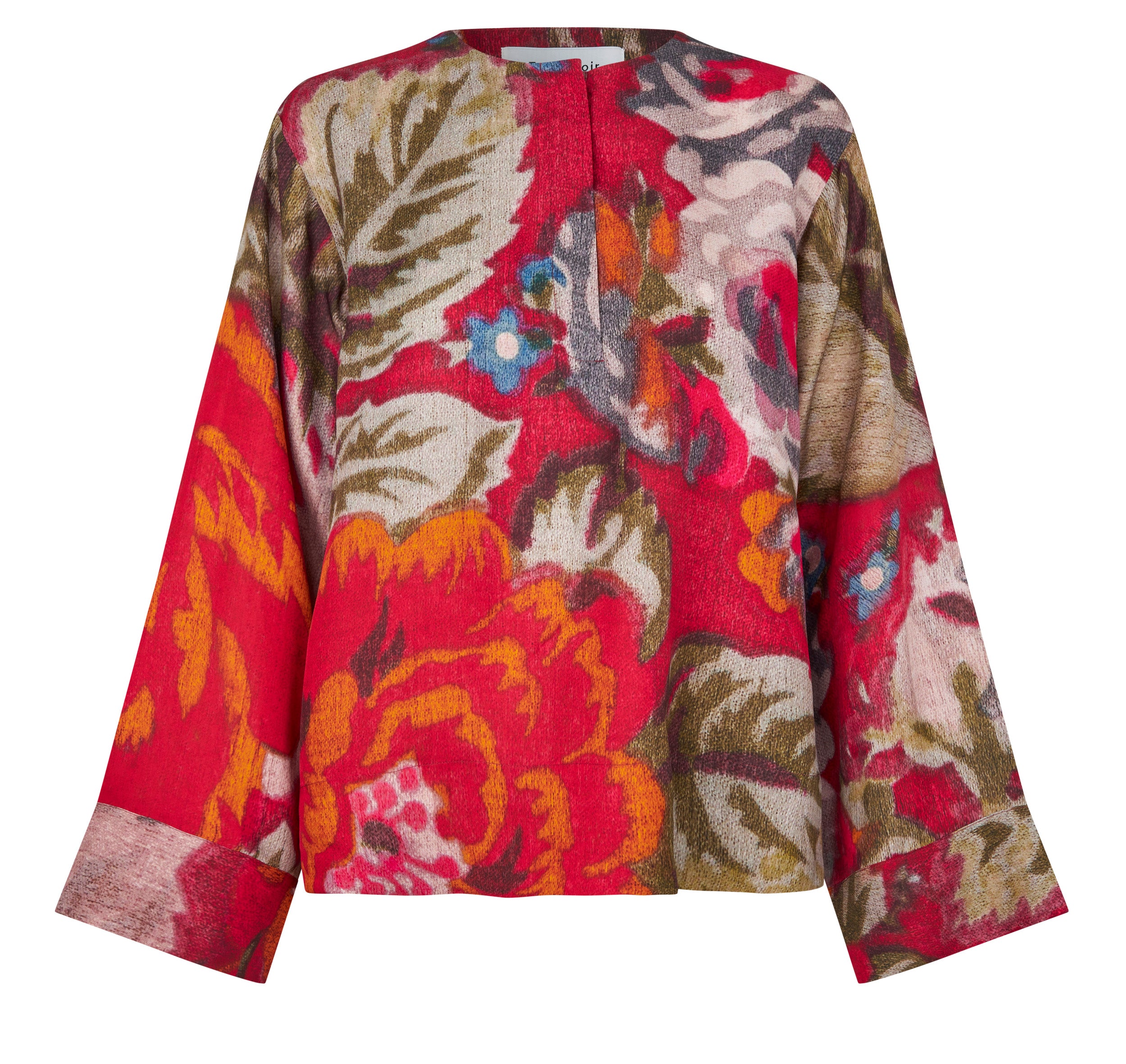 Tapis Noir Danielle Silk Top - Pink Top Pink