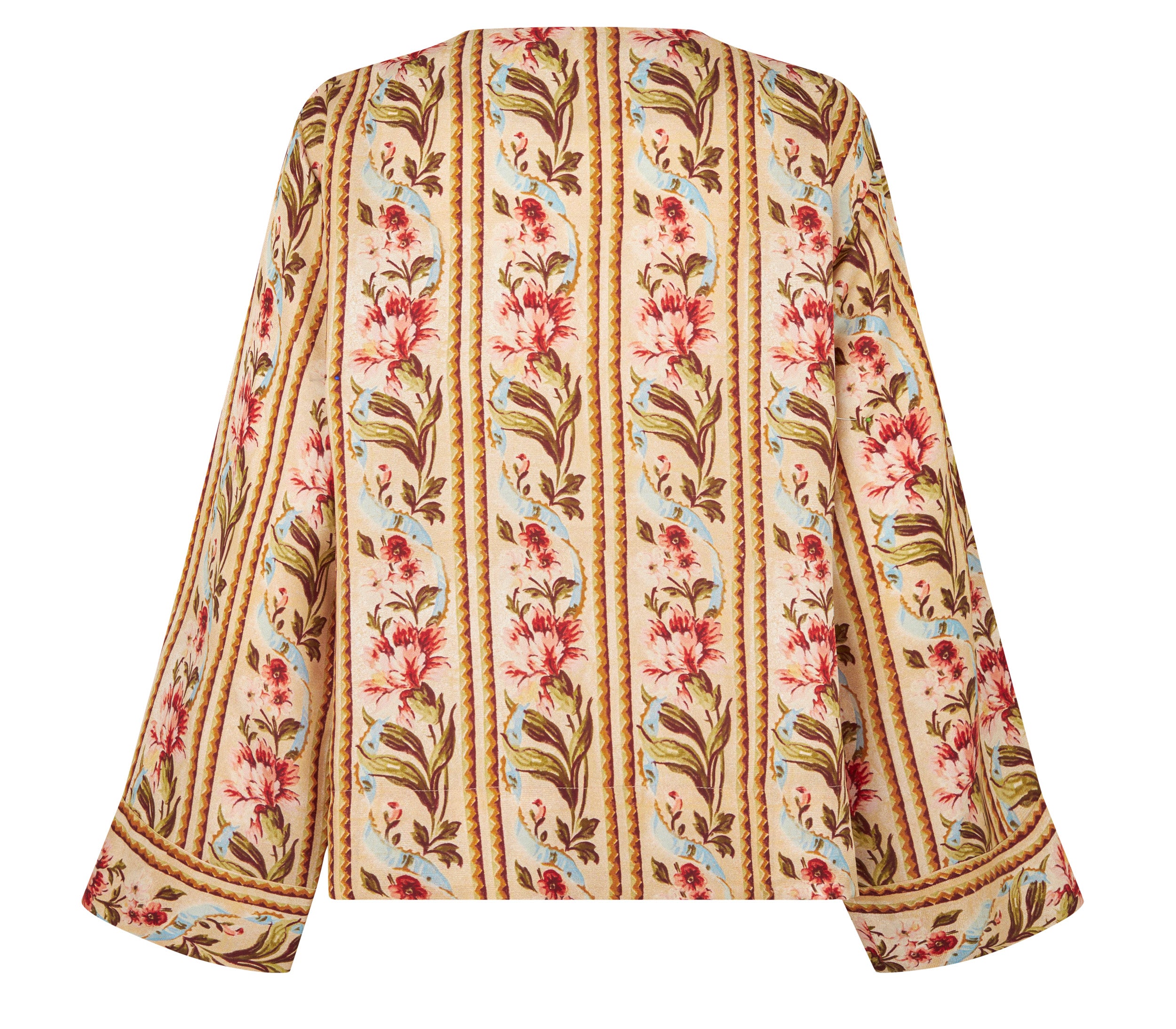 Tapis Noir Danielle Silk Top - Stripe Top Guld