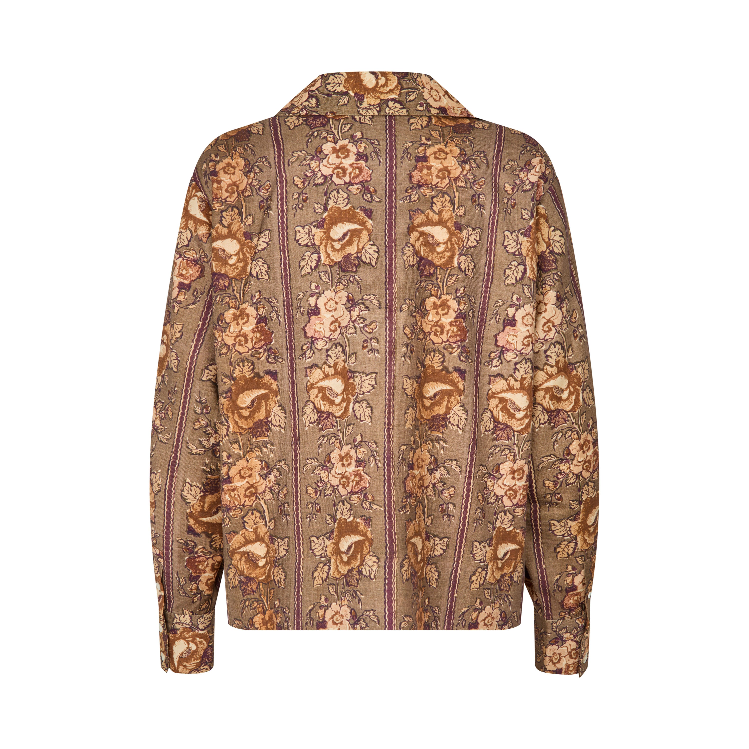 Tapis Noir Francisca Uld Skjorte - Taupe Shirt Beige