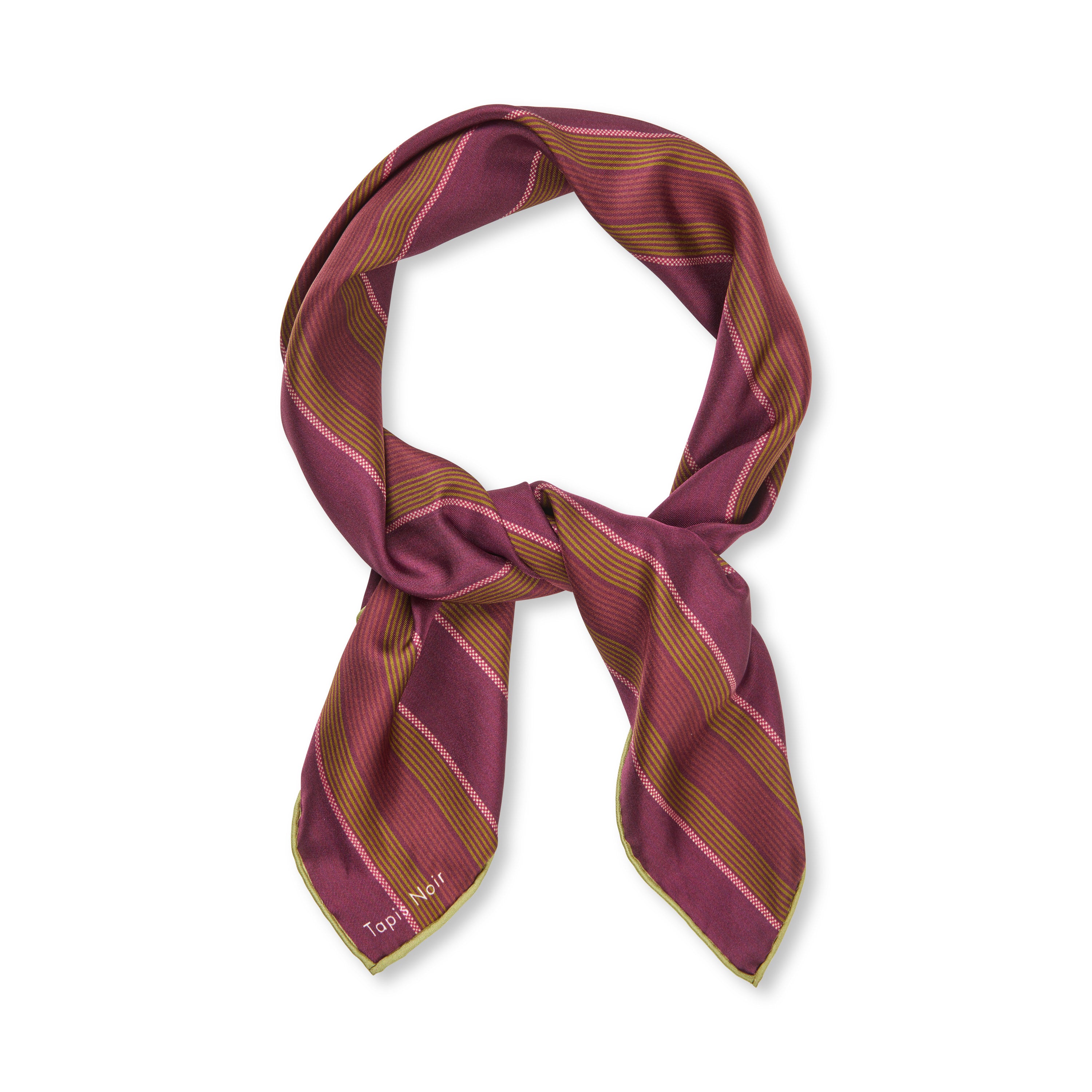 Tapis Noir Klassisk Lille Gabrielle Tørklæde Classical Small Purple