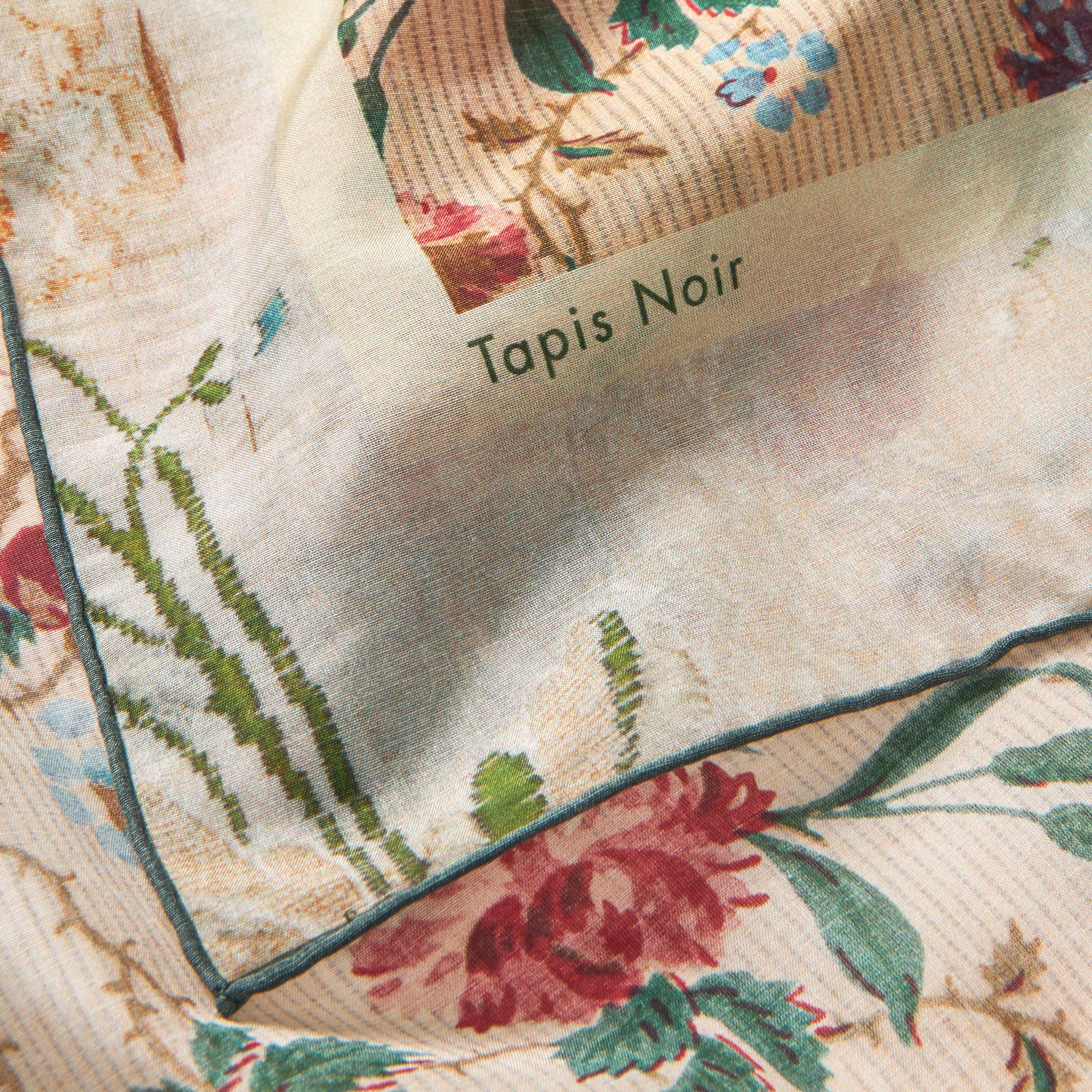 Tapis Noir Let Lille Gina Tørklæde Light Small (67x67cm) Beige
