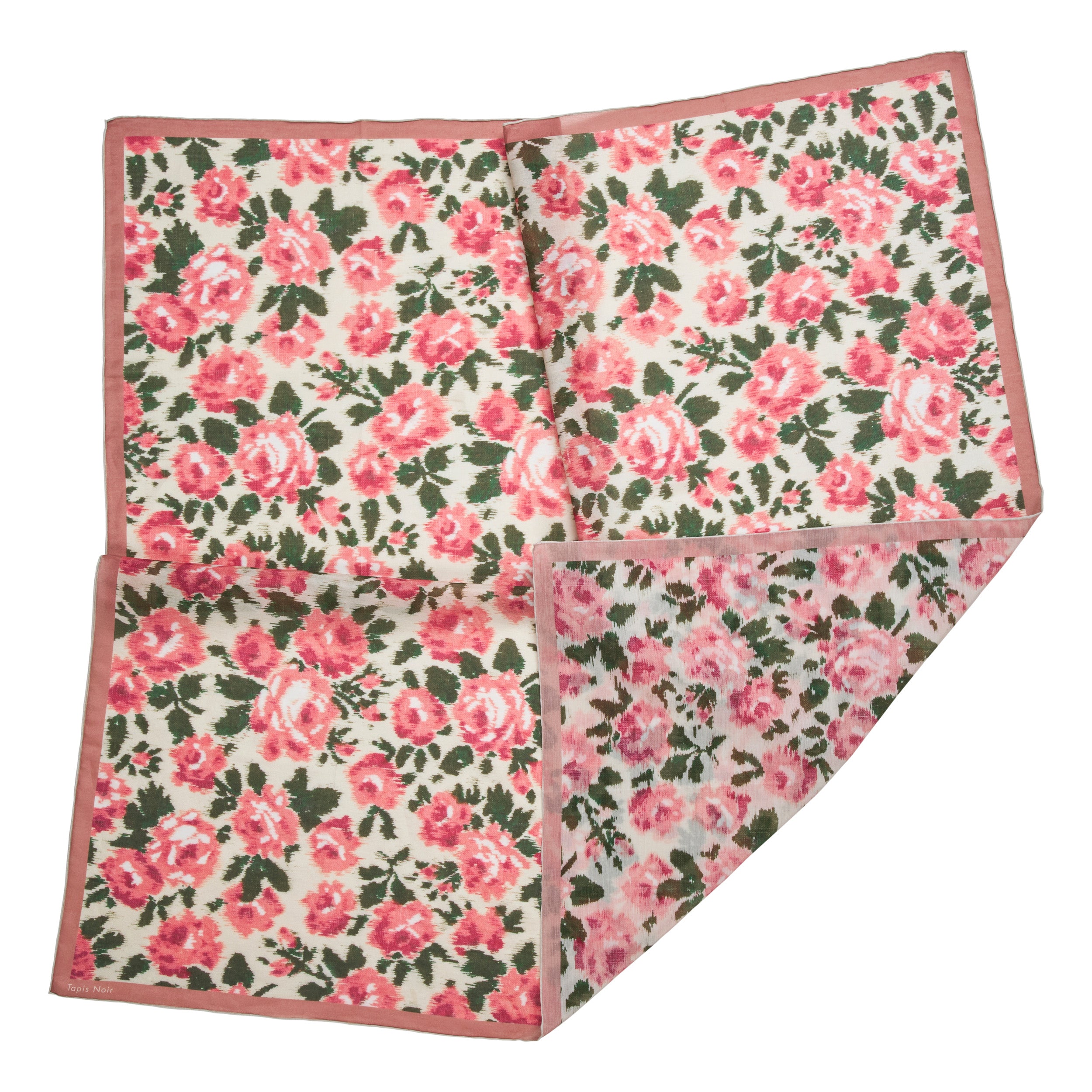 Tapis Noir Stort Let Gult Tørklæde Light (85x85cm) Lyserød